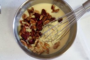 The practice measure of cake of red jujube walnut 4