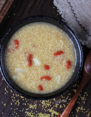 This congee, the autumn wants tipple, raise a stomach be good at lienal neither by accident, nutrition good drink, the practice measure that raises a person than eating the meat 10
