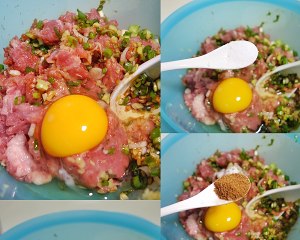 The practice measure of fried dumpling of crisp bright shrimp 3
