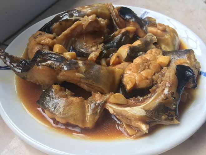 
Fish of end of fir of braise in soy sauce (forked end fish) practice
