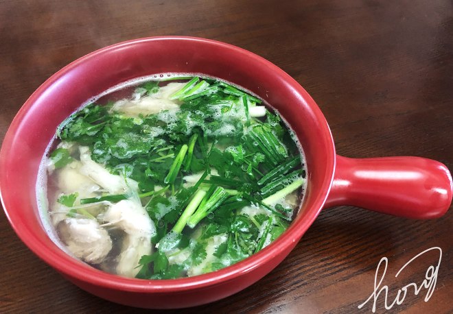 
Make the way of soup of coriander of bean curd fish easily simply