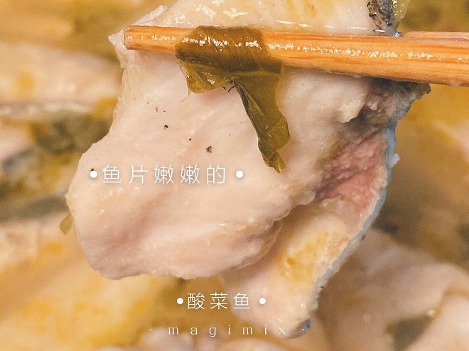 
Magimix Majiesi the practice of fish of quick worker pickled Chinese cabbage