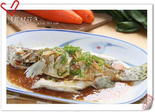
The practice of fish of steamed sweet-scented osmanthus, how is fish of steamed sweet-scented osmanthus done delicious