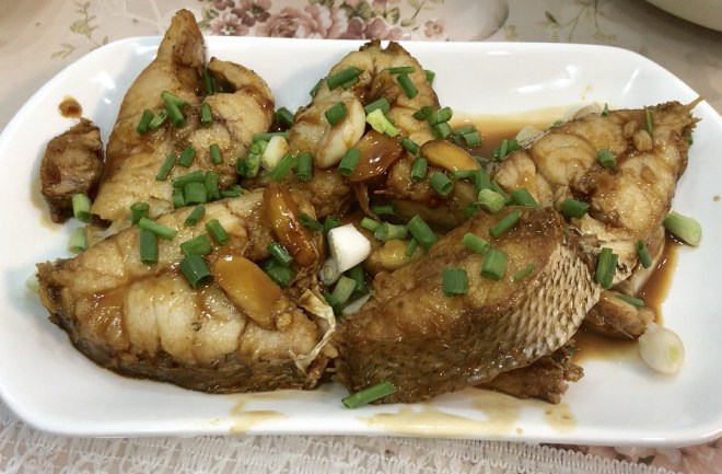 
Fish of  Zuo  of braise in soy sauce (rice fish) detailed practice