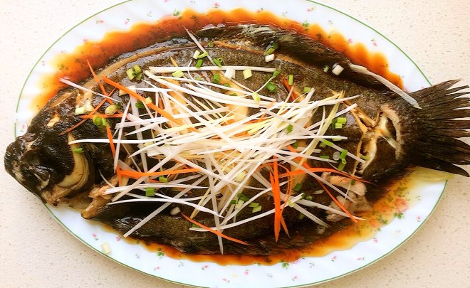 
The practice of steamed opium fish, how is steamed opium fish done delicious