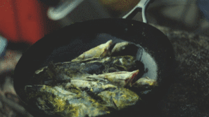 醤油で煮る魚の調理法4
