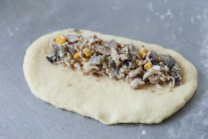 The practice measure of aroma tuna biscuit 9