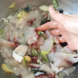 The practice measure of fish of pickled Chinese cabbage 7