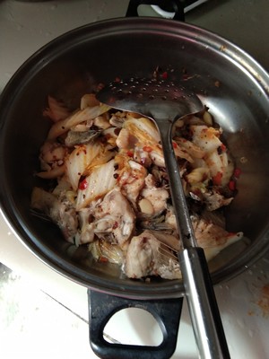 The practice measure of the fish of authentic Sichuan water that boil 9