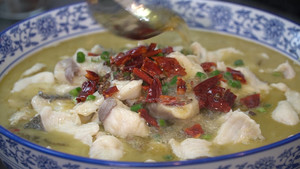 The practice measure of fish of pickled Chinese cabbage 10