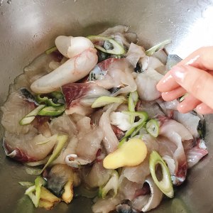 The practice measure of fish of pickled Chinese cabbage 6