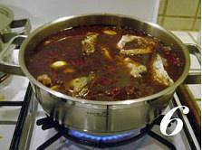 The practice measure of cold boiler fish 6
