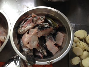 The practice measure of fish of pickled Chinese cabbage 1