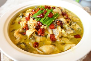 The practice measure of fish of pickled Chinese cabbage 24