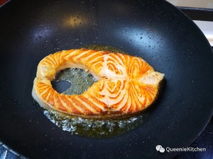 Take the practice step that burns asparagus of 3 article fish 5