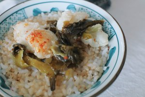 The practice measure of fish of pickled Chinese cabbage 8