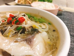 The fish of pickled Chinese cabbage of the daily life of a family of Cantonese version (dish of quick worker go with rice) practice measure 14