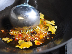 Hemp hot water boils a fish - tangerine the practice measure of beautiful silk 3