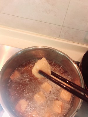 The practice measure that contains piscine bean curd 10