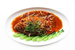 The practice measure of fish of braise in soy sauce 4
