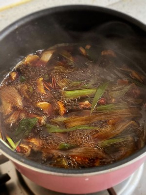 The practice measure of the fish that cold food heat has 5