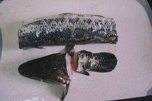 The practice measure of the fish of water of pickled Chinese cabbage that boil 7