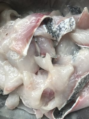 The practice measure of fish of boiler of boil in water for a while 8