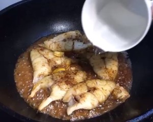 魚の魚 醤油で煮込んだ（米の魚）詳細な練習方法16 