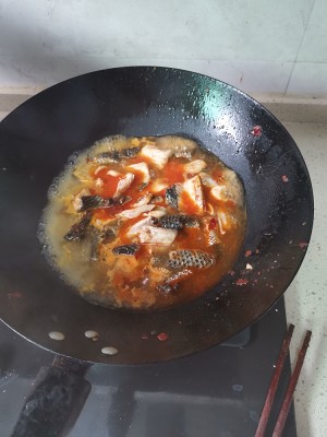 The practice move that water boil rises a fish 2