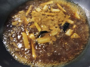 醤油5煮込みの練習尺度