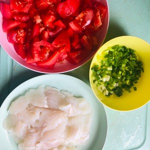 The practice measure of simple tomato fish 1
