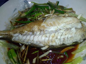 Steamed yellow croaker of the child (which to eat to was not pricked) practice measure 11