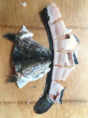 The practice measure of fish of pickled Chinese cabbage 9
