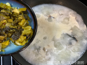 Fish of domestic edition pickled Chinese cabbage (snakeheaded fish) <302 small kitchen > practice measure 19