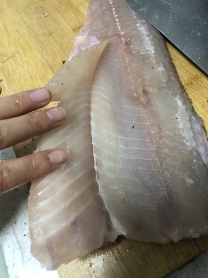 Piece fish of pickled Chinese cabbage of the fish of piscine ～ water that boil coils the tutorial of slices of fish meat that coil, 