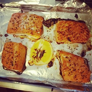 Bake 3 article fish simple delicious practice measure 3