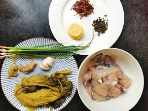 The practice measure of fish of pickled Chinese cabbage 1