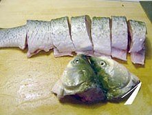 The practice measure of cold boiler fish 1