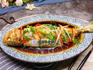 The practice measure of steamed yellow croaker 6