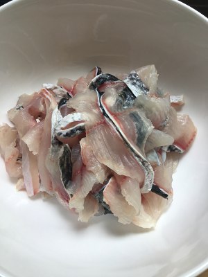 The practice measure of fish of pickled Chinese cabbage 8