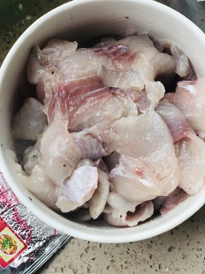 The practice measure of fish of pickled Chinese cabbage 4