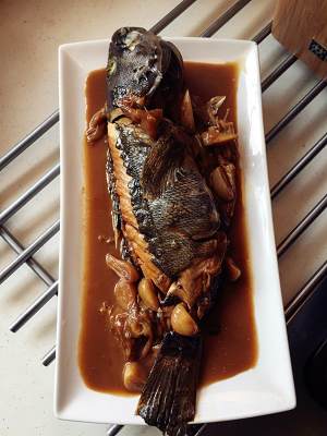 The practice measure that hall Mom teachs you fish of braise in soy sauce 19
