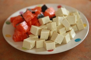 The practice measure of the bean curd of 3 article fish that stew 2