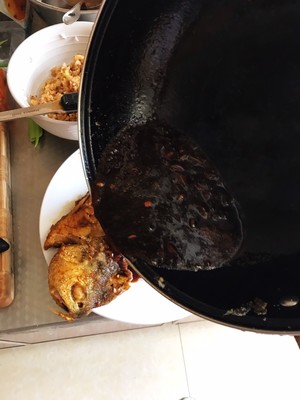 The practice measure of yellow croaker of braise in soy sauce 14