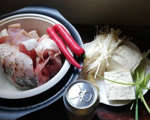 The practice measure of fish of bean curd beer 1