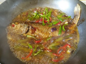 The practice measure of yellow croaker of braise in soy sauce 11