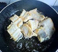 Dry boiler is sweet the practice measure of hot fish 3