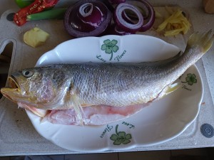 The practice measure of yellow croaker of braise in soy sauce 1