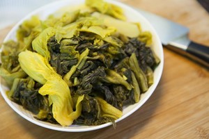 The practice measure of fish of pickled Chinese cabbage 4