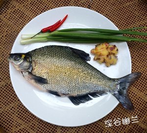 Peacock spread its tail (steamed blunt-snout bream) practice measure 1